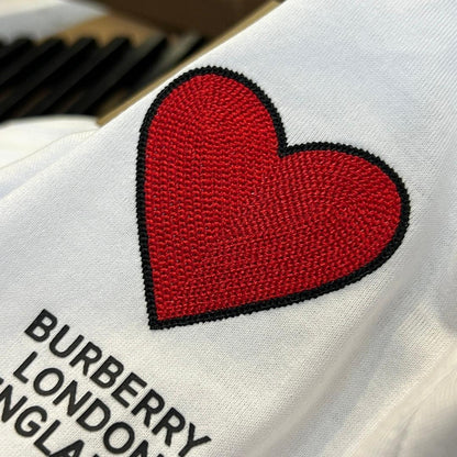 Burberry T-Shirt Without Collar 'White'