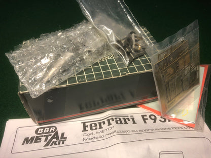 Ferrari F93A F1 GP Sud Africa 1993 N 27 Alesi of N 28 Berger by BBR 1:43 (MET01)