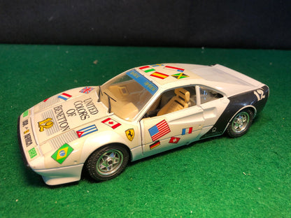 Ferrari 288 GTO United Colors of Benetton by BBurago 1:24 (0192)(No box)
