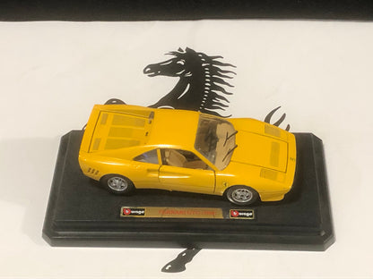 Ferrari 288 GTO Yellow by BBurago 1:24 (0192)(No box)