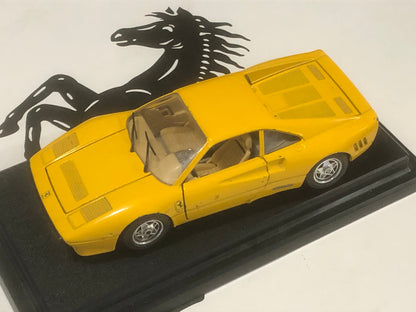 Ferrari 288 GTO Yellow by BBurago 1:24 (0192)(No box)