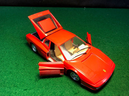 Ferrari Testarossa Red by BBurago 1:24 (1504)(No box)