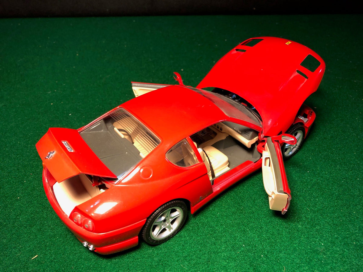 Ferrari 456 GT Red/tan by BBurago 1:18 (3046)(No box)