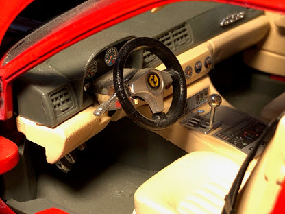 Ferrari 456 GT Red/tan by BBurago 1:18 (3046)(No box)
