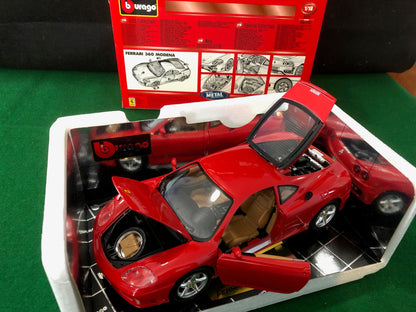 Ferrari 360 Modena Red by BBurago 1:18