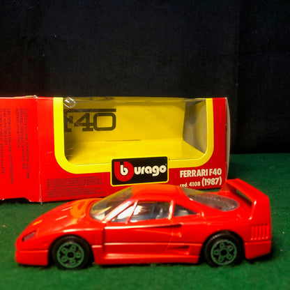 Ferrari F40 Red by BBurago 1:43 (4108)(R Bx)