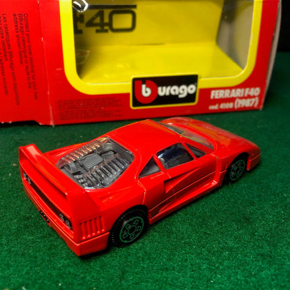 Ferrari F40 Red by BBurago 1:43 (4108)(R Bx)