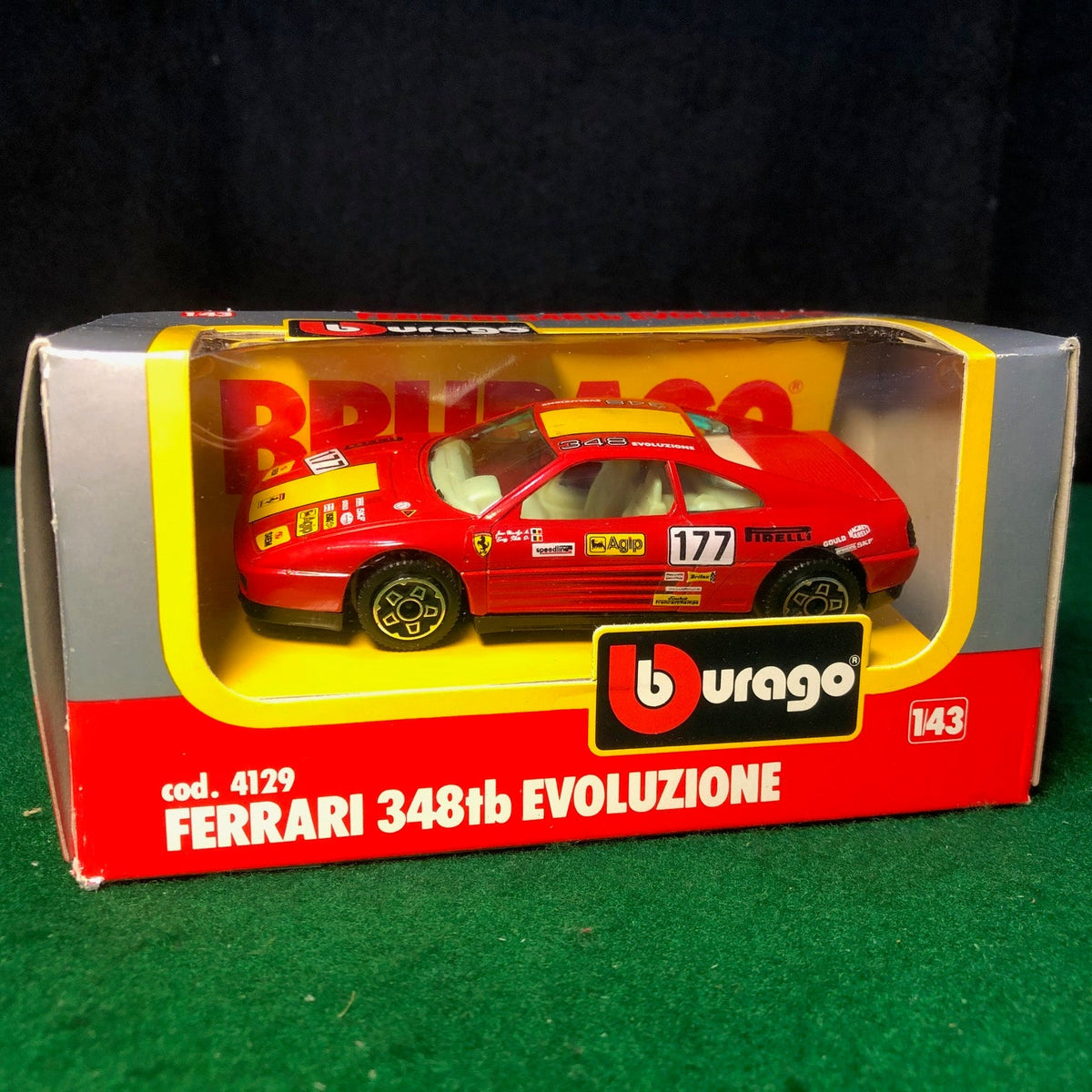 Ferrari 348tb Evoluzione N 177 by BBurago 1:43 (4129)