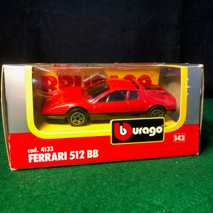 Ferrari 512 BB Red/Black by BBurago 1:43 (4133)