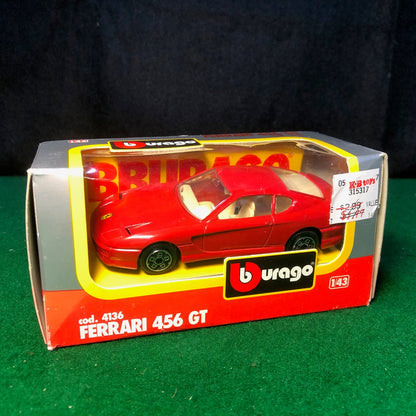 Ferrari 456 GT 2+2 Red by Bburago 1:43 (4136)