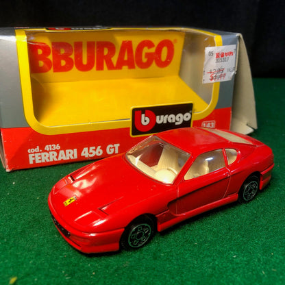 Ferrari 456 GT 2+2 Red by Bburago 1:43 (4136)