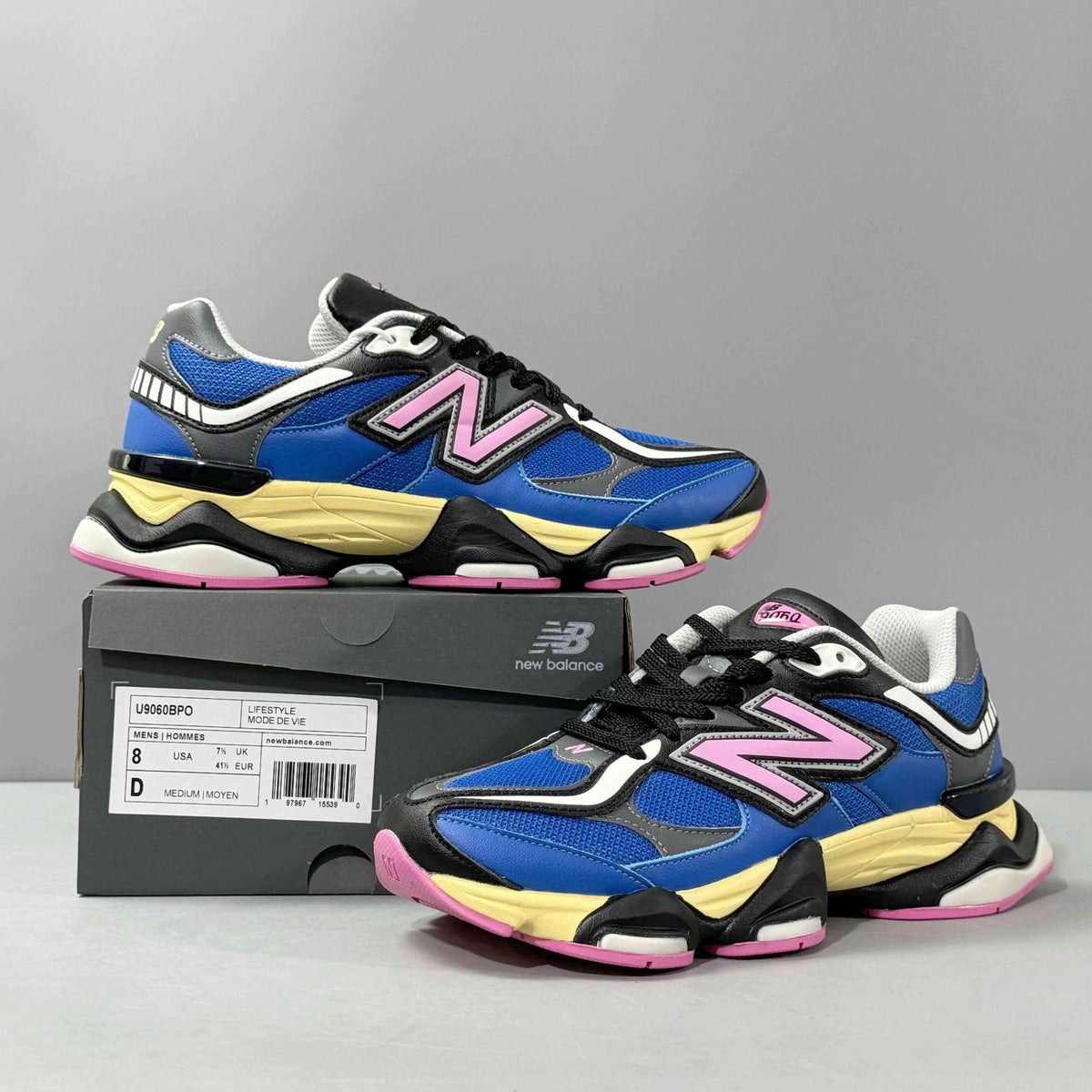 New Balance 9060 'Blue Oasis Real Pink'
