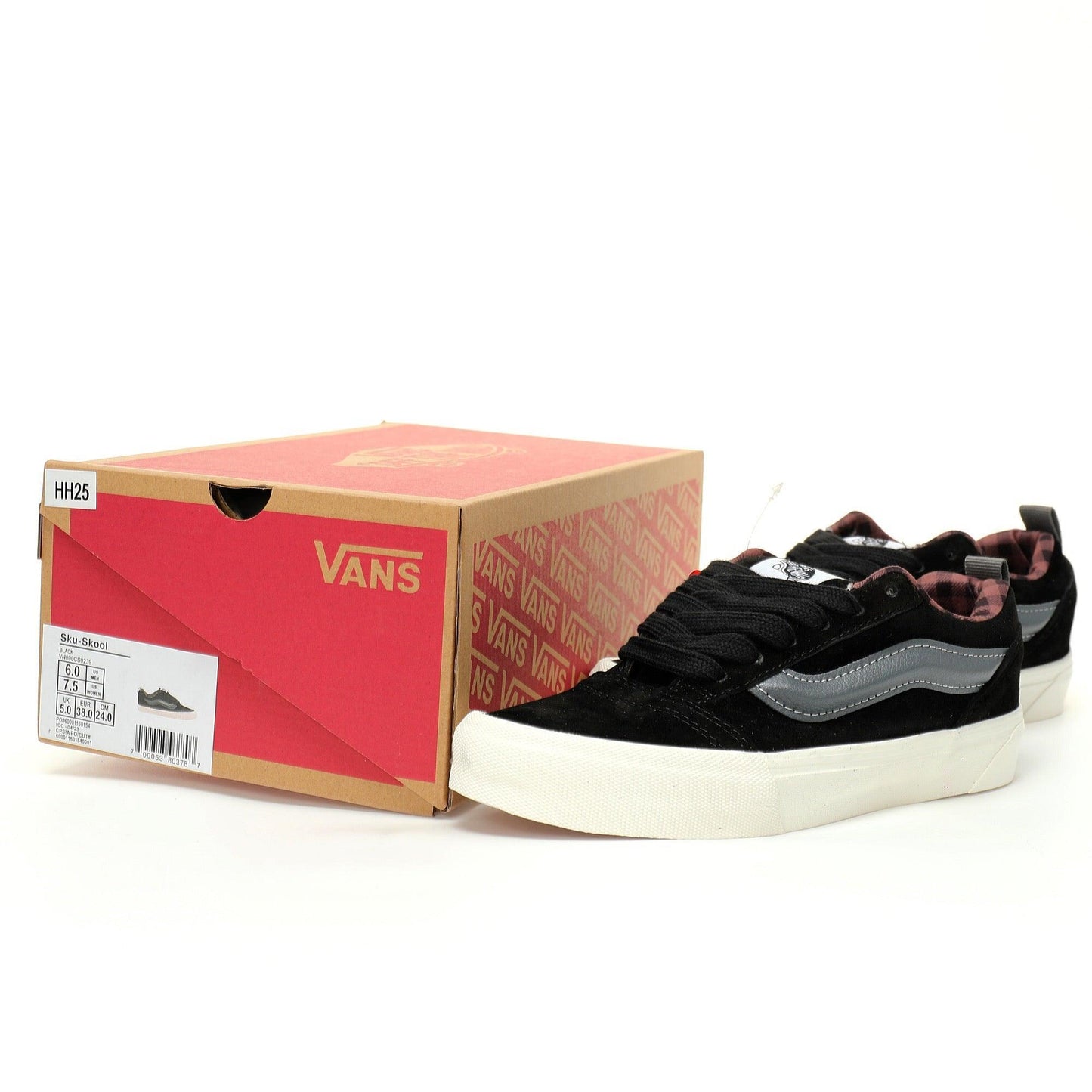 Vans Vault Knu-Skool VR3 LX 'Black/Grey/White'