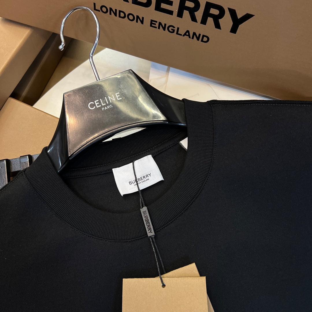 Burberry T-Shirt Without Collar 'Black'