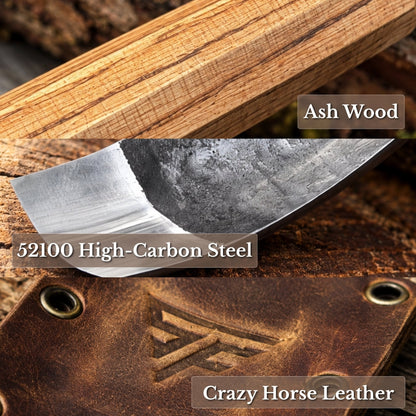 Bent Carving Gouge, 20 - 40 mm (0.8 - 1.6 inches)
