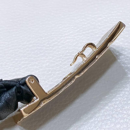 Chanel Women Logo Banding Belt 'Black'