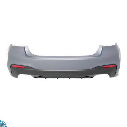 2017-2020 BMW 5 Series Pre-LCI (G30/G31) M Performance Style Matte Black Rear Diffuser | E3Tuning
