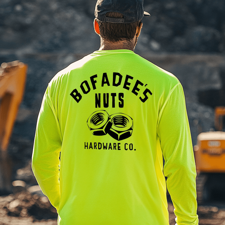 Bofadee's - Long Sleeve Hi-Vis T-Shirt — photo 2 of 3