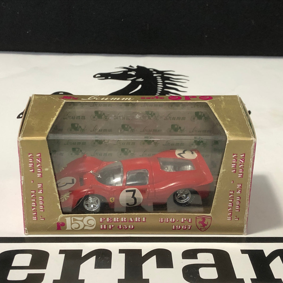 Ferrari 330 P4 N 3 1967 1000 KM Monza Winner Bandini / Amon by Brumm 1:43 (r159)