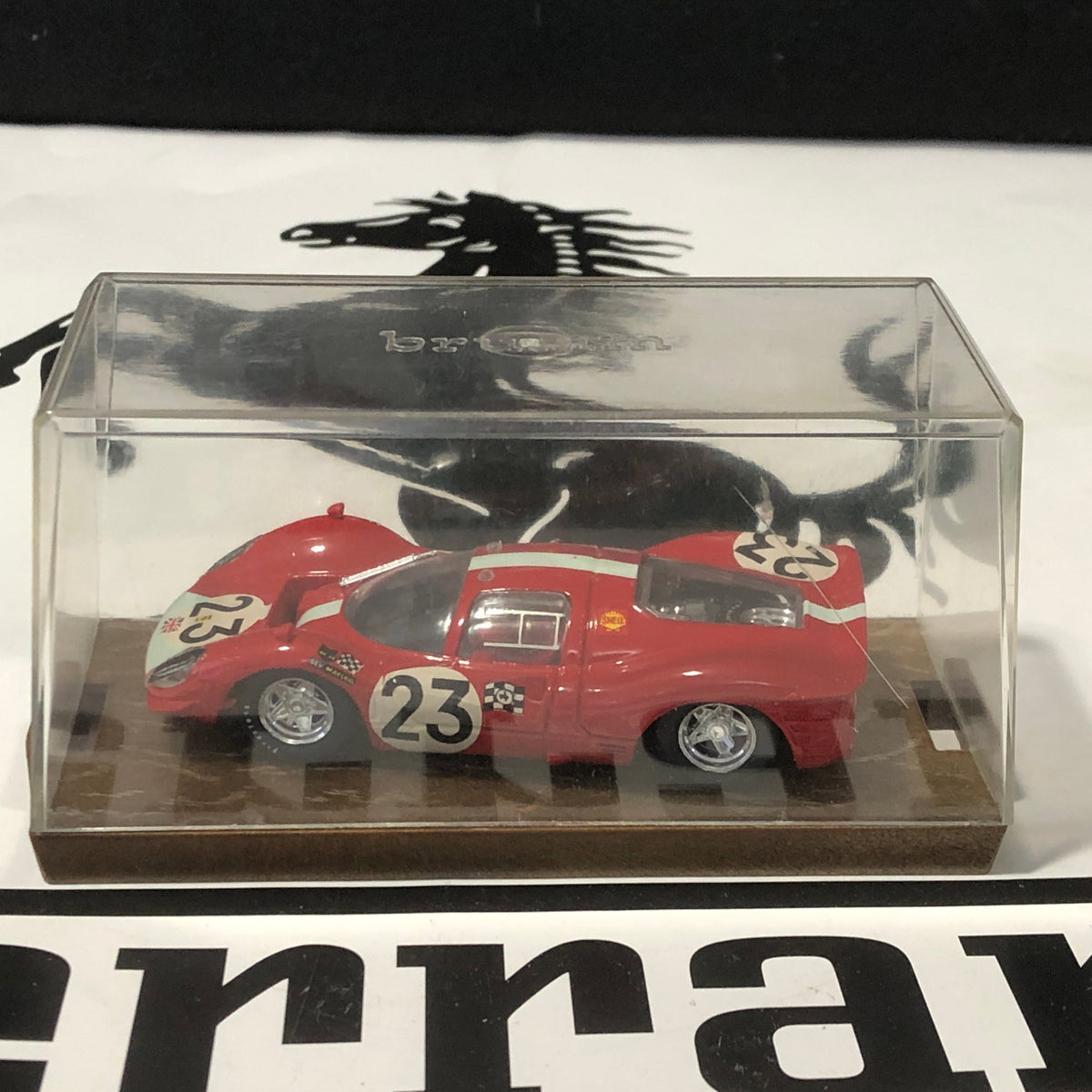 Ferrari 330 P4 N 23 1967 Scuderia Maranello by Brumm 1:43 (s016)