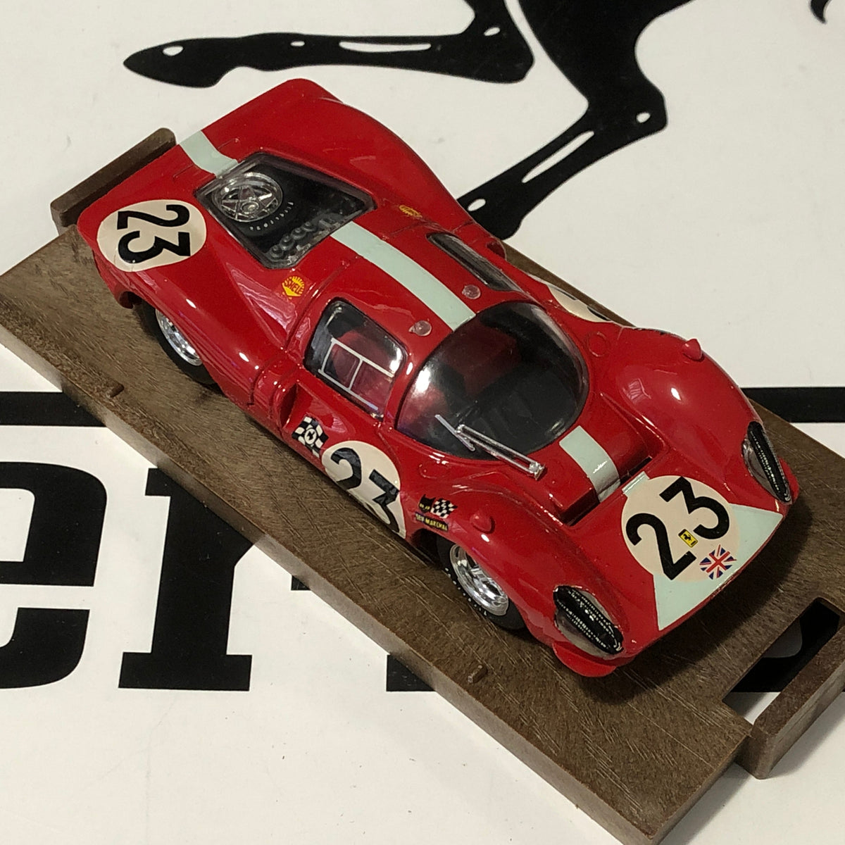 Ferrari 330 P4 N 23 1967 Scuderia Maranello by Brumm 1:43 (s016)