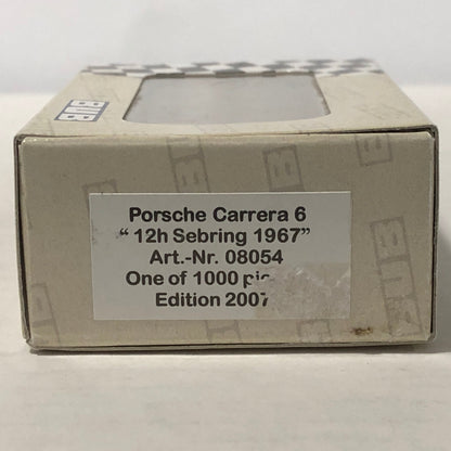 Porsche Carrera 6 1967 12 Hr Of Sebring N 42 by Bub 1:87 (08054)(Ltd Ed)