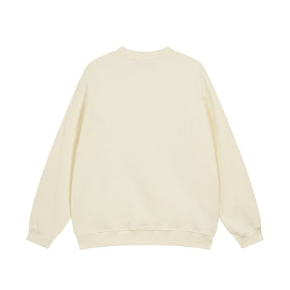 GUCCI Beige Cotton Jersey Sweatshirt New & Authentic