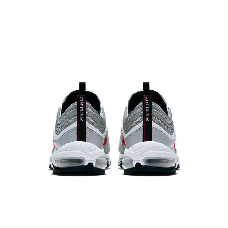 Nike Air Max 97 'Silver Bullet' - Iconic Metallic Silver Sneakers