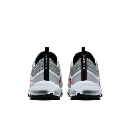 Nike Air Max 97 'Silver Bullet' - Iconic Metallic Silver Sneakers