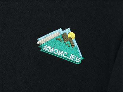 Moncler T-Shirt Without Collar 'Black'