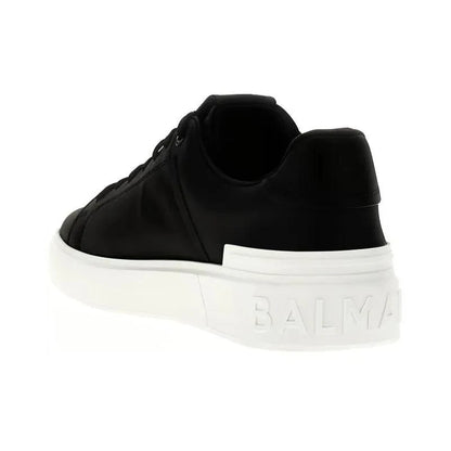 BALMAIN B Court Low-Top Sneakers 'Black'