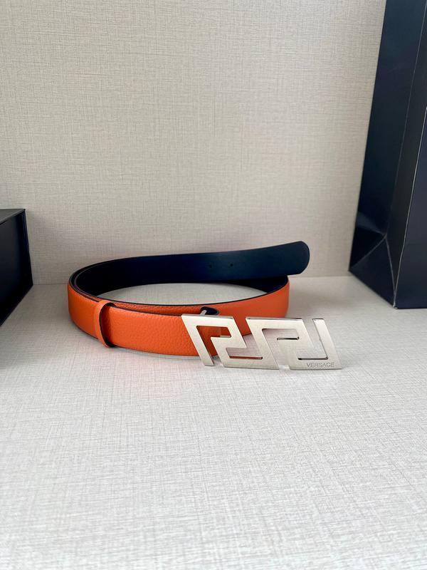 Versace Medusa Belt 'Brown'
