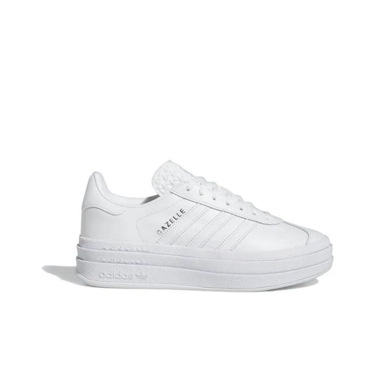 Adidas Gazelle Bold 'Triple White' - Women's Platform Sneakers