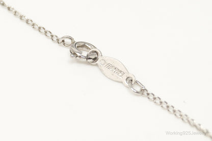 Vintage Star Sapphire Sterling Silver Necklace – Estate Jewelry