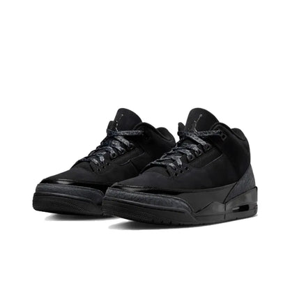 Air Jordan 3 Retro 'Black Cat' 2025 – Men's Stealth Sneaker