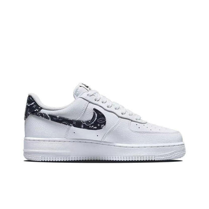Nike Air Force 1 'Essential White Black Paisley'