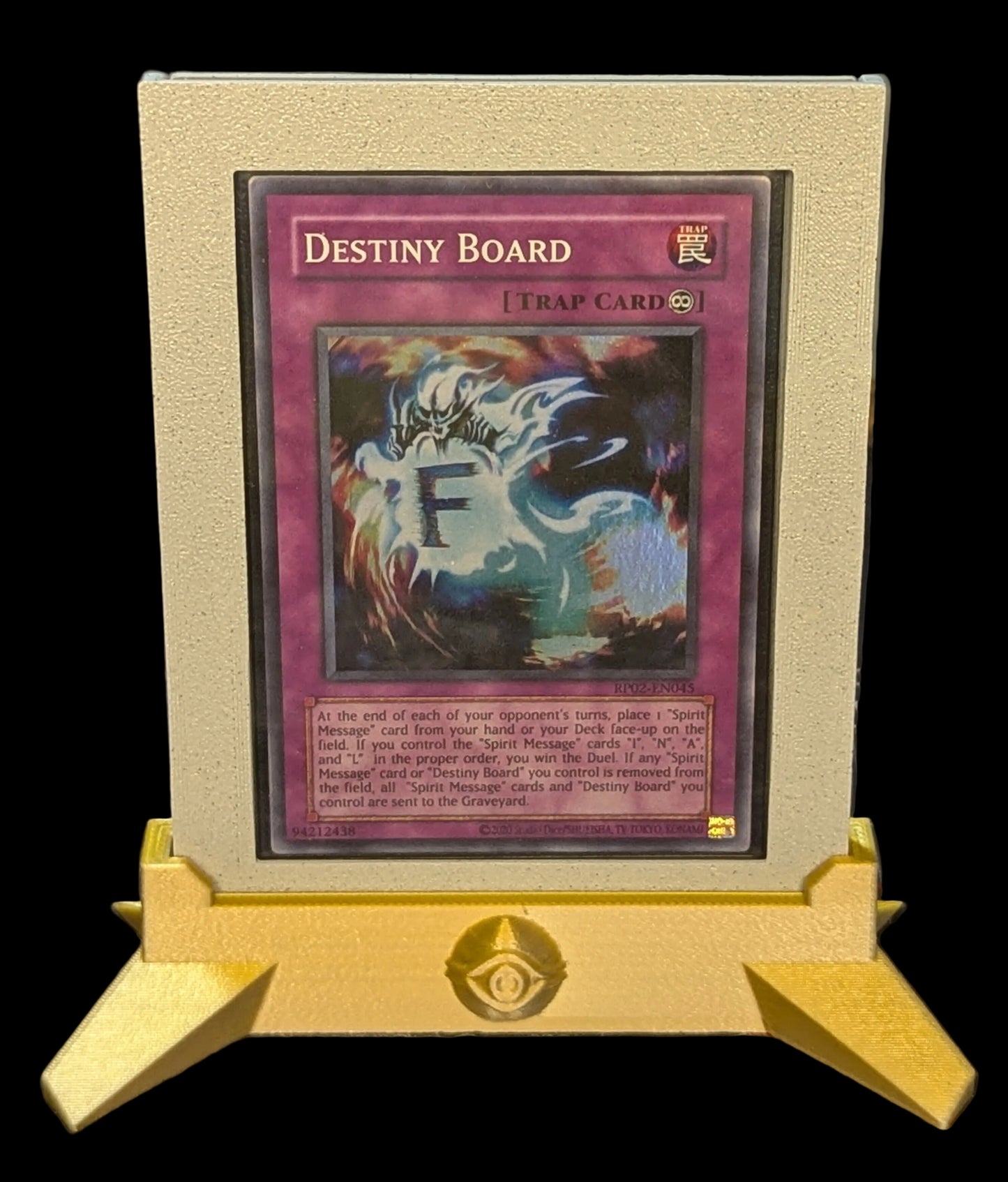 Yu-Gi-Oh! Retro Entry Relic – Destiny Board (RP02) – Custom Display Stand + Case – Free Shipping