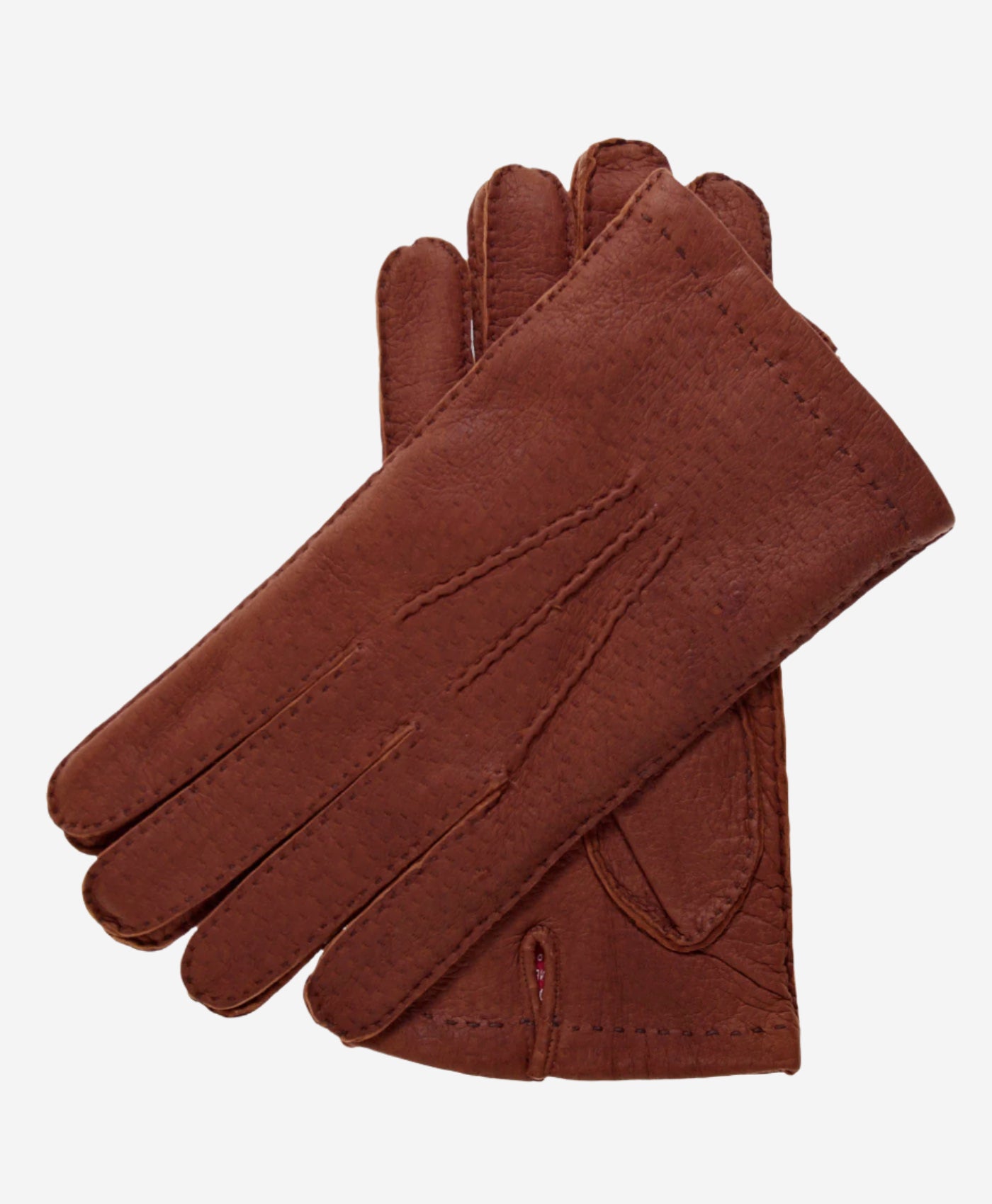 CA0393 (cork) - Men's Italian cashmere lined peccary gloves — photo 2 of 8