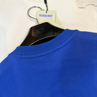 Burberry T-Shirt Without Collar 'Blue'