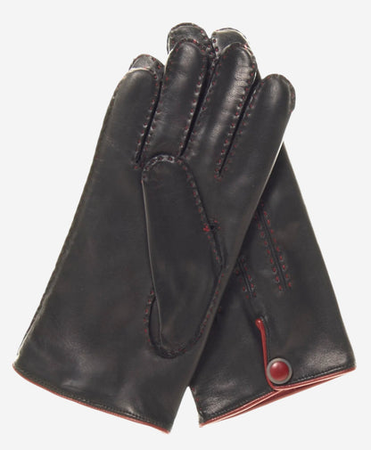 CA3152 (black) - Men's Italian cashmere lined handsewn dress gloves — photo 3 of 10