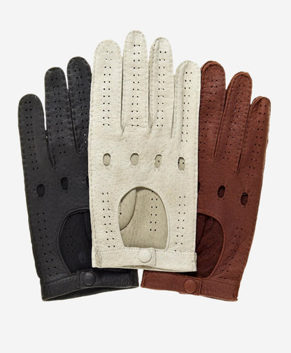 CA3335 (cork) - Handsewn Italian peccary men's driving gloves — photo 2 of 7