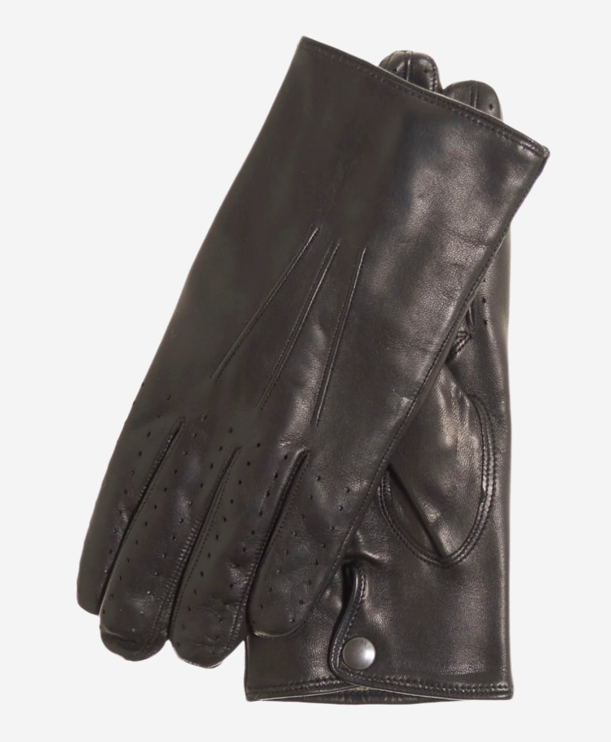 CA3630 (black) – Men’s Italian lambskin winter driving gloves lined in cashmere — photo 1 of 9