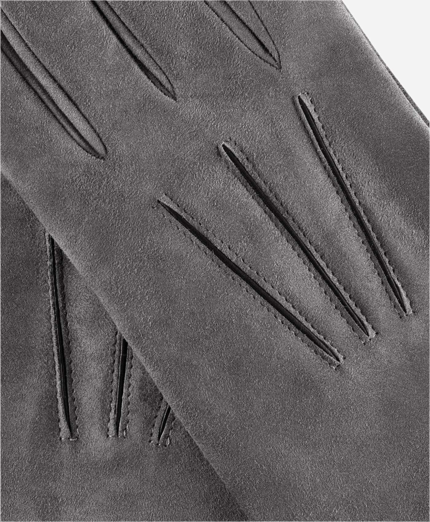 CA3951 (grey) – Men’s Italian suede dress gloves with cashmere lining — photo 2 of 10