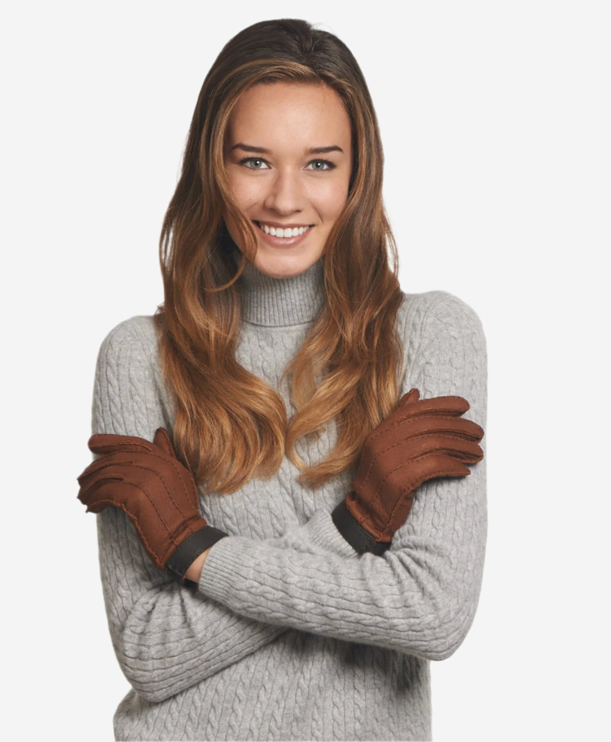 CA4384 (cork) – Women’s Italian peccary gloves with cashmere lining — photo 2 of 9