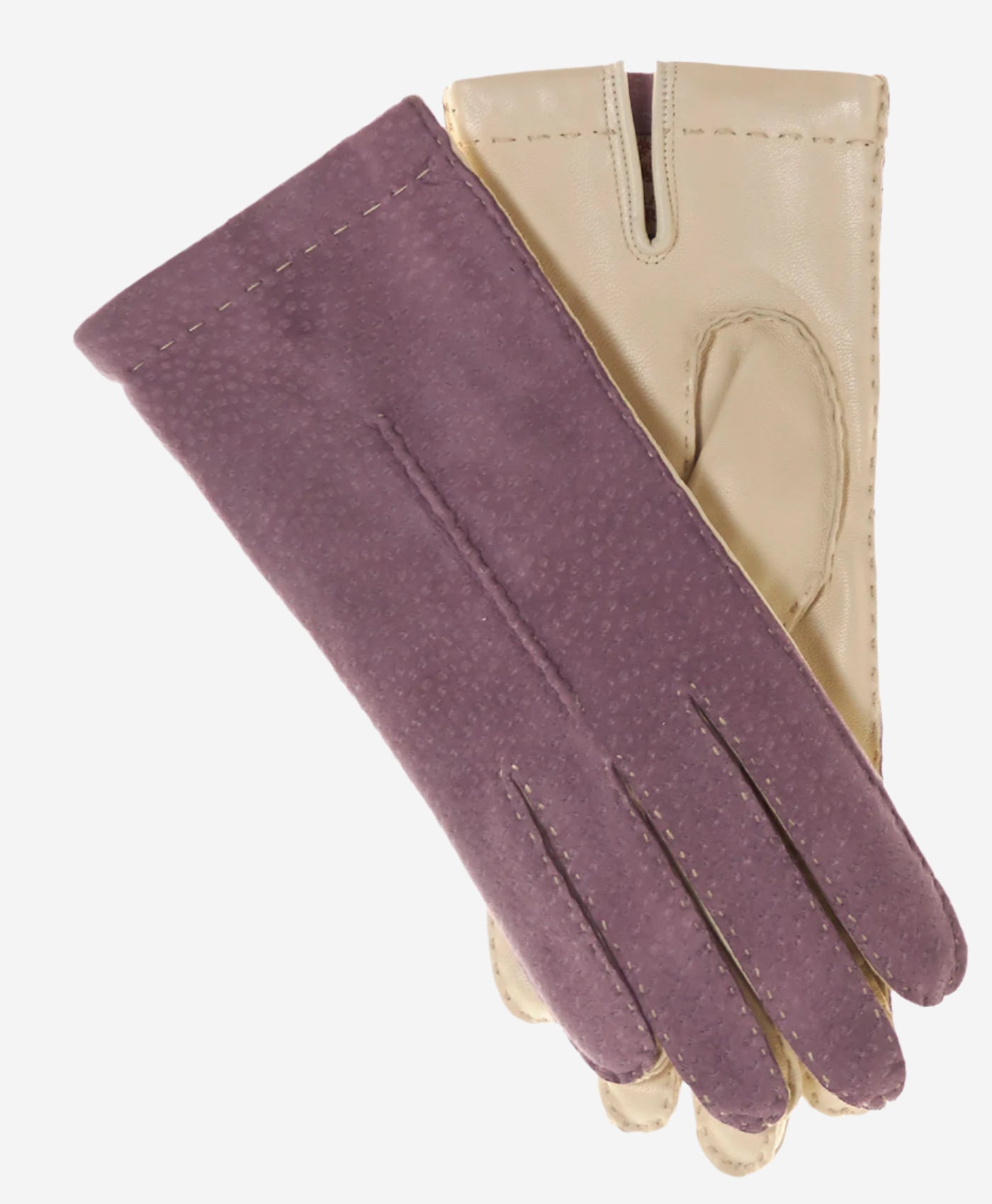 CA4538 (lilac) - Handsewn Italian carpincho women's dress gloves with cashmere lining — photo 1 of 10