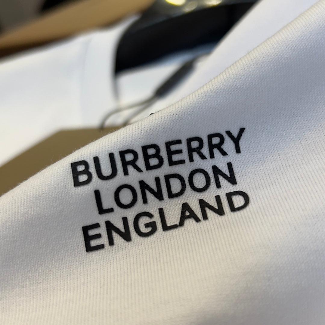 Burberry T-Shirt Without Collar 'White'