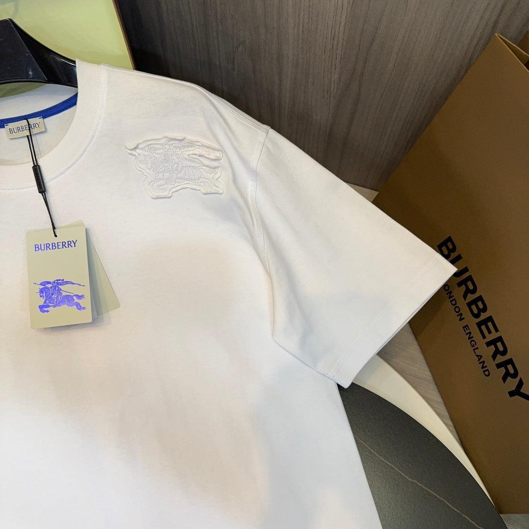 Burberry T-Shirt Without Collar 'White'