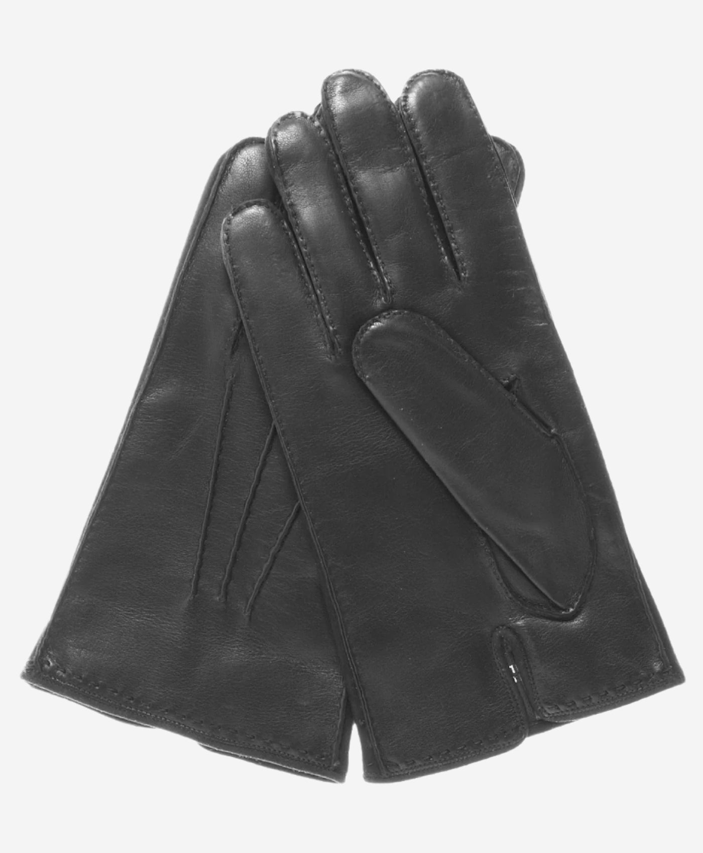 CC3104 (black) - Men's Italian handsewn cashmere lined leather gloves — photo 3 of 9