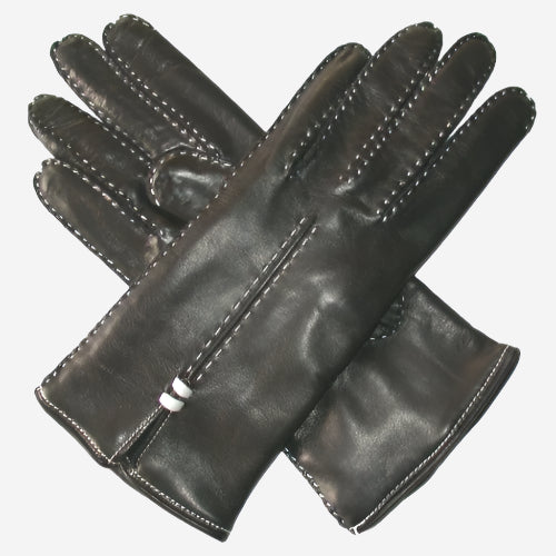 CC4301 (black) - Women’s handsewn Italian cashmere lined leather gloves — photo 1 of 8