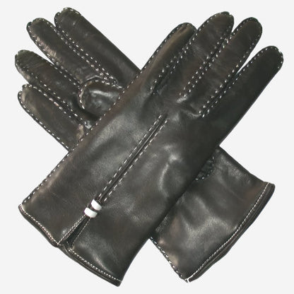 CC4301 (black) - Women’s handsewn Italian cashmere lined leather gloves — photo 1 of 8